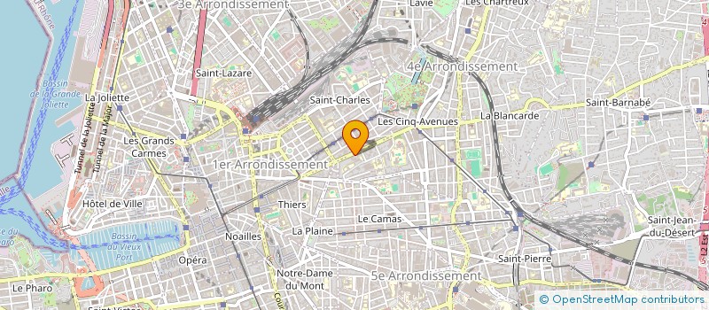 localisation de l'entreprise ASS IMMOBILIERE DES OEUVRES TIMON DAVID à MARSEILLE