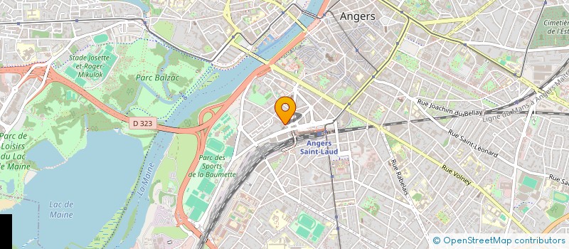 localisation de l'entreprise ASS IMMOBILIERE DU DOYENNE à ANGERS