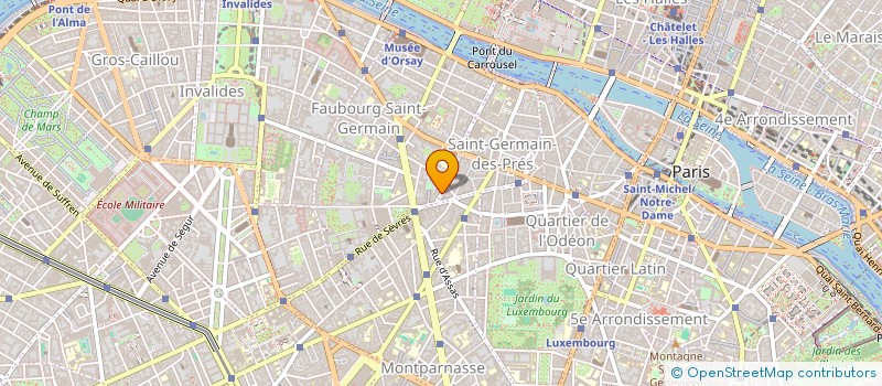 localisation de l'entreprise ASS IMMOBILIERE JEANNE D ARC  PARIS