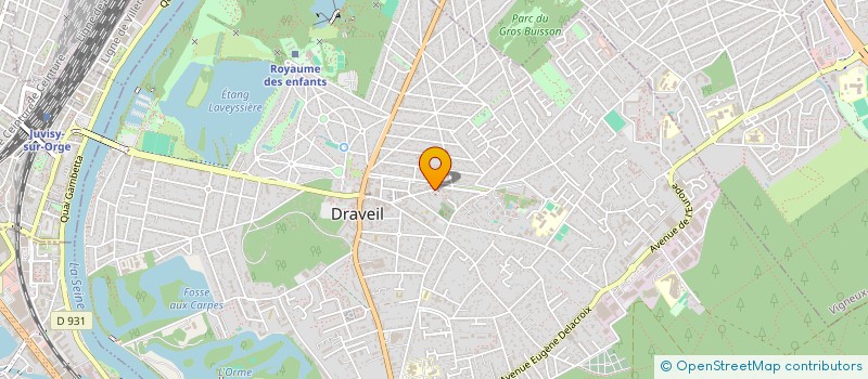 localisation de l'entreprise ASS IMMOBILIERE MAINDRA à DRAVEIL