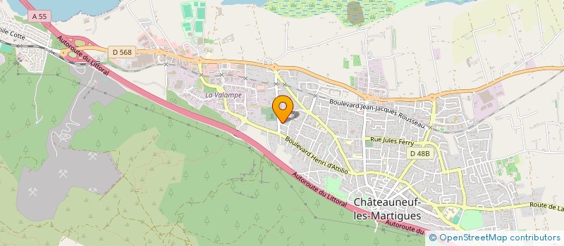 localisation de l'entreprise ASS INCASSABLE à CHATEAUNEUF-LES-MARTIGUES