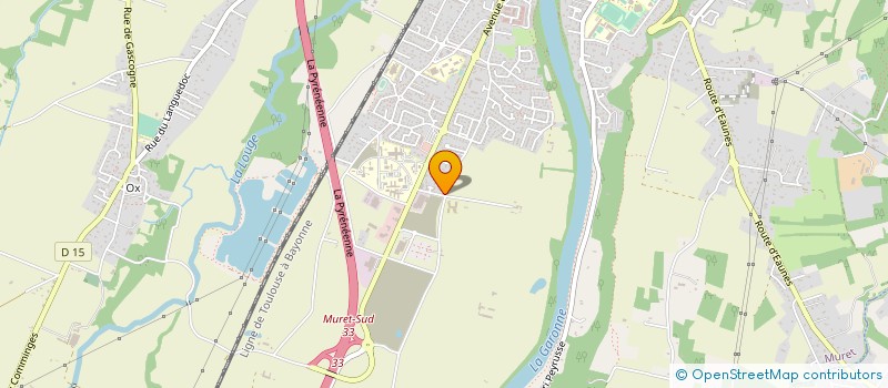 localisation de l'entreprise ASS IND PARENTS ELEV LYC DE GAULLE MURET  MURET