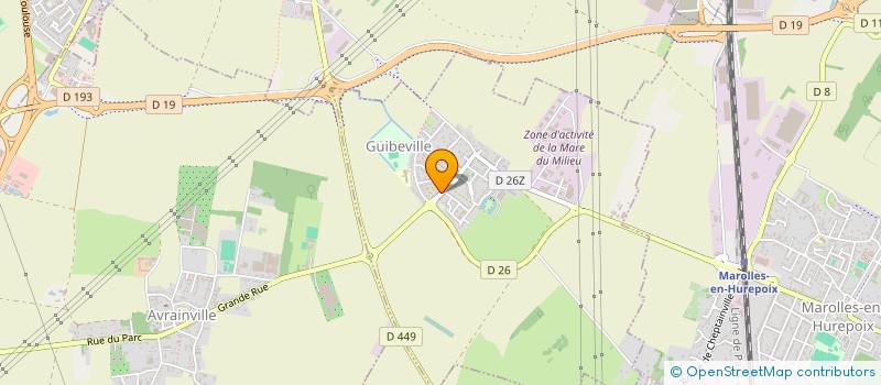 localisation de l'entreprise ASS INDEPENDAN PARENTS ELEVES GUIBEVILLE à GUIBEVILLE