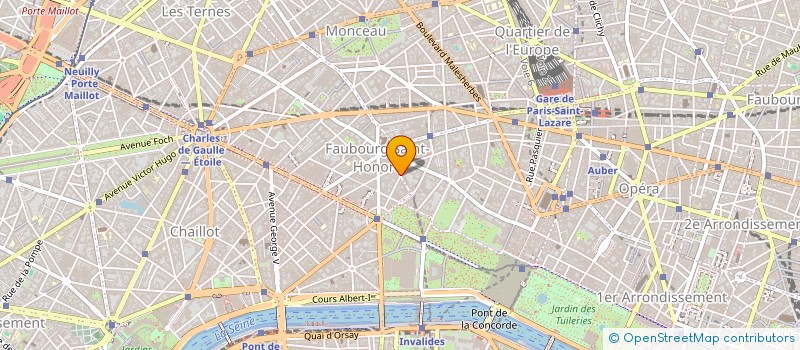 localisation de l'entreprise ASS INDEPENDANTE DES PARENTS D ELEVES DE L ECOLE 8 RUE ROBERT ESTIENNE PARIS 8  PARIS