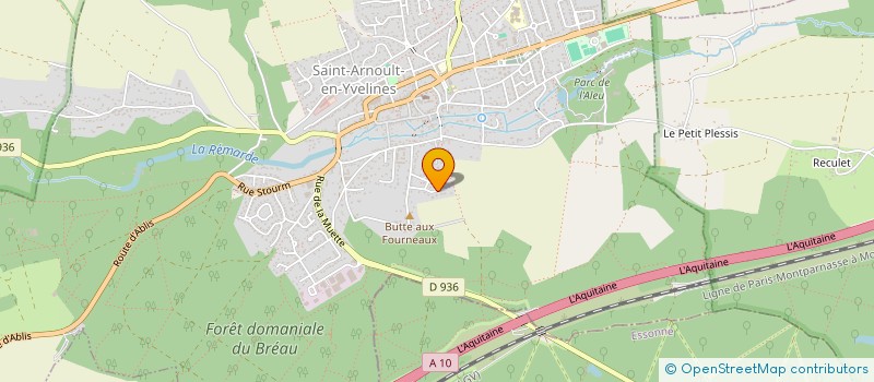 localisation de l'entreprise ASS INDEPENDANTE PARENTS ELEVES ST ARNOULT EN YVELINES à SAINT-ARNOULT-EN-YVELINES