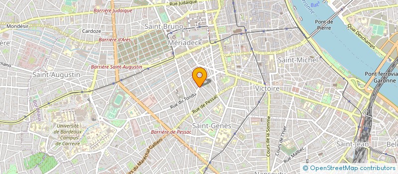 localisation de l'entreprise ASS INDEWEST FILMS à BORDEAUX