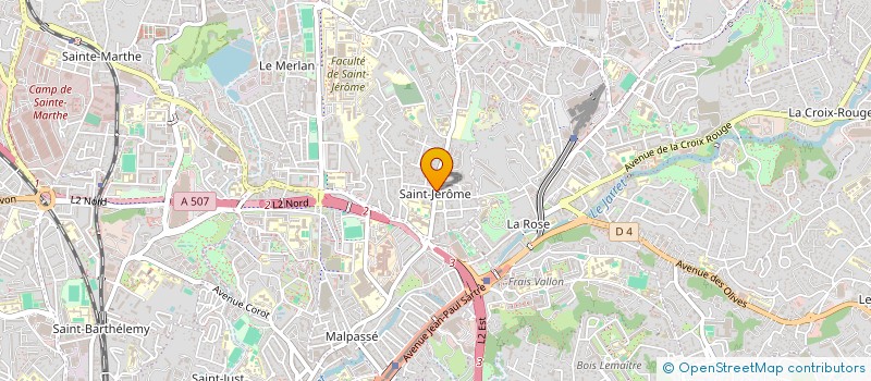 localisation de l'entreprise ASS INEU ROUMANIE à MARSEILLE