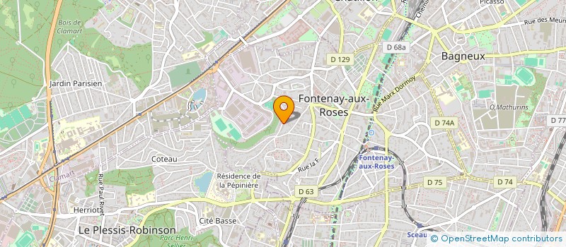 localisation de l'entreprise ASS INFORMATICIENS VIETNAMIENS FRANCE à FONTENAY-AUX-ROSES