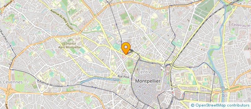 localisation de l'entreprise ASS INFORMATION DERMATOLOGIE à MONTPELLIER
