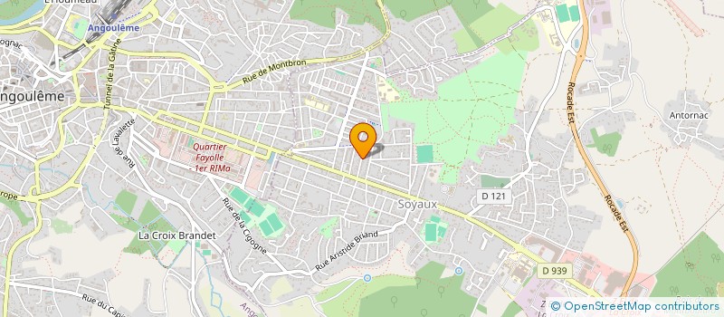 localisation de l'entreprise ASS INFORMATION POUR SANTE ECOLIER à SOYAUX