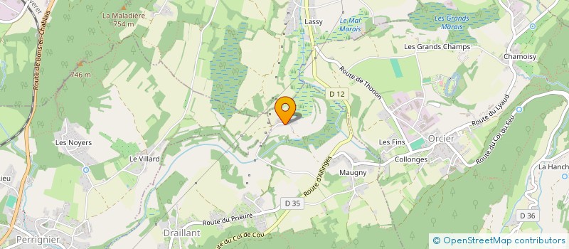 localisation de l'entreprise ASS INFORMATIQUE DEVELOPPEMENT  DRAILLANT