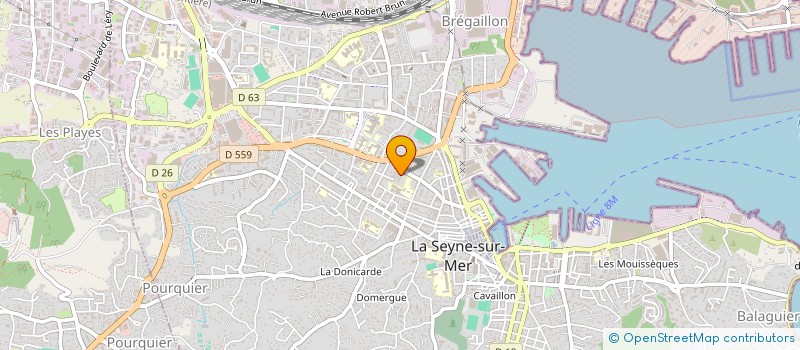 localisation de l'entreprise ASS INFOS PAR LES FEMEMES  LA SEYNE-SUR-MER