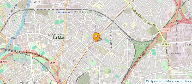 localisation de l'entreprise ASS INGENIEURS ECOLE CENTRALE LILLE à LILLE