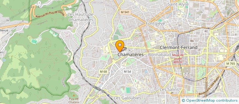 localisation de l'entreprise ASS INGENIEURS PROFESSIONNELS DE FRANCE à CHAMALIERES