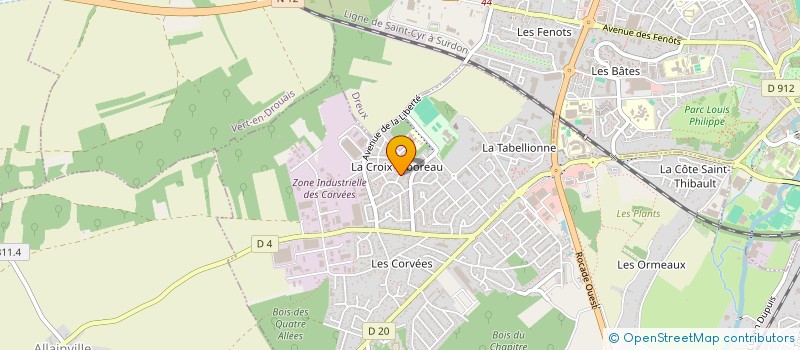 localisation de l'entreprise ASS INITIATION ARTS MARTIAUX ET MUSCULATION à VERNOUILLET