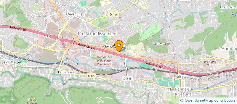 localisation de l'entreprise ASS INNER WHEEL CLUB AGNE GARLABAN INT  MARSEILLE