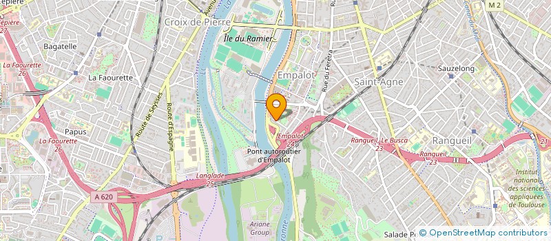 localisation de l'entreprise ASS INSERT FAMILLE ORIGI MONDE JEUNES à TOULOUSE