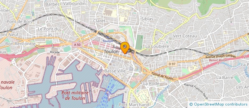 localisation de l'entreprise ASS INSERTION DEVELOPT EDUCAT ANIM LOISI à TOULON