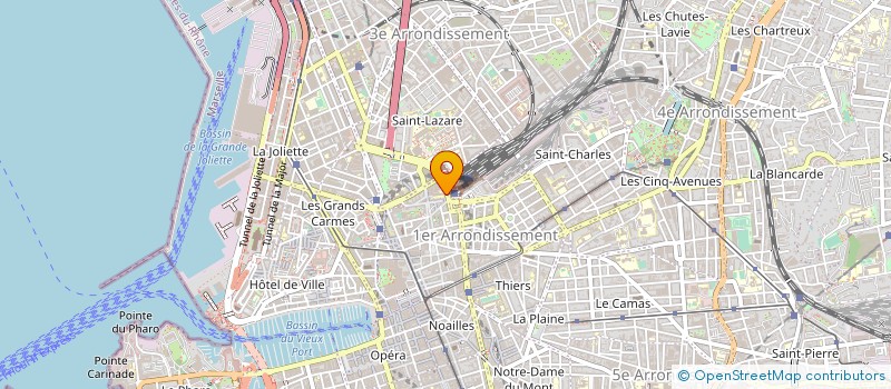 localisation de l'entreprise ASS INSERTION ECONOMIQUE SOCIALE  MARSEILLE