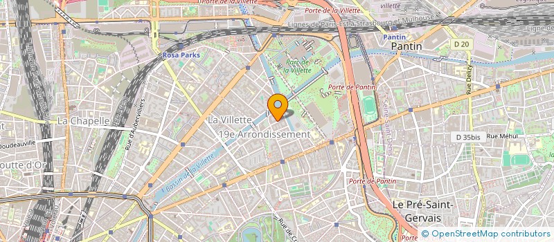 localisation de l'entreprise ASS INSERTION EMPLOI PROGRAMME OFFICIELS  PARIS