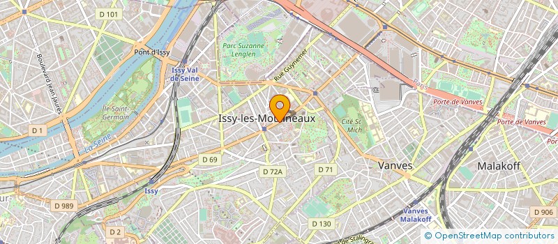 localisation de l'entreprise ASS INSERTION LOCALE ECONOMIQUE SAOCIALE à ISSY-LES-MOULINEAUX
