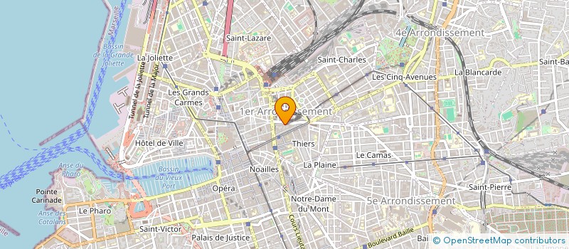 localisation de l'entreprise ASS INSERTION SOCIAL SERVICE ORIENTATION à MARSEILLE
