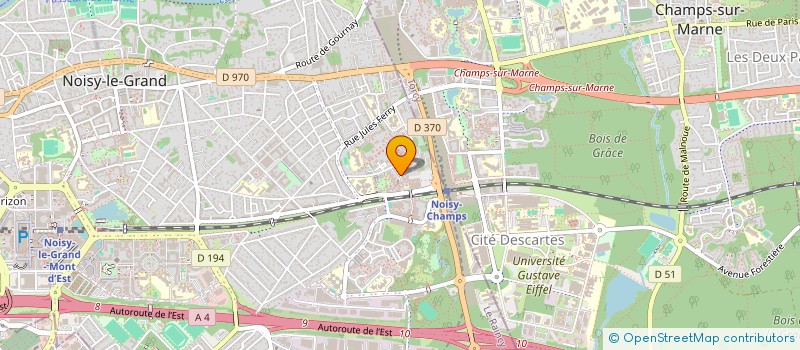 localisation de l'entreprise ASS INSERTION SOCIALE EMPLOI FORMAT IDF à NOISY-LE-GRAND