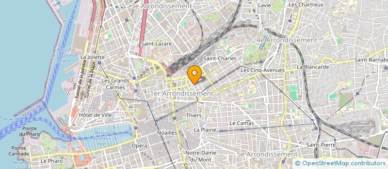 localisation de l'entreprise ASS INSTITUT DE PSYCHOLOGIE à MARSEILLE