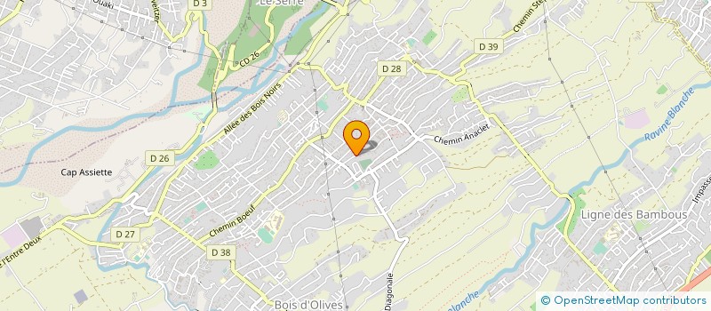 localisation de l'entreprise ASS INSUFFISANTS RENAUX REUNION à SAINT-PIERRE