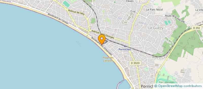 localisation de l'entreprise ASS INT DES CATAMARANS DE 18 PIEDS  PORNICHET