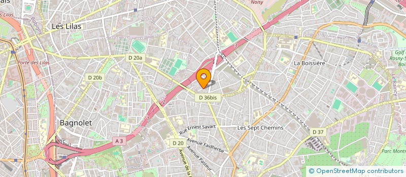 localisation de l'entreprise ASS INT FORMATEUR TRADUCTEUR INTERPRETE à ROMAINVILLE