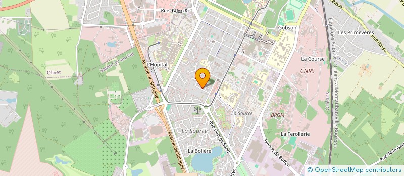 localisation de l'entreprise ASS INT POUR LA MOBILITE DES JEUNES à ORLEANS