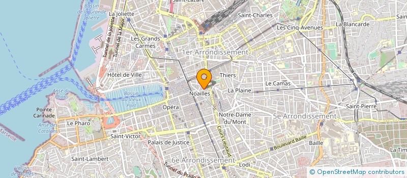 localisation de l'entreprise ASS INTEGRA INSERT PERSONNES DIFFICULTE à MARSEILLE