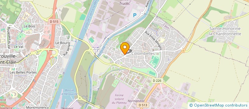 localisation de l'entreprise ASS INTER ACCOMPA FORMA TUTORAT à COLOMBELLES