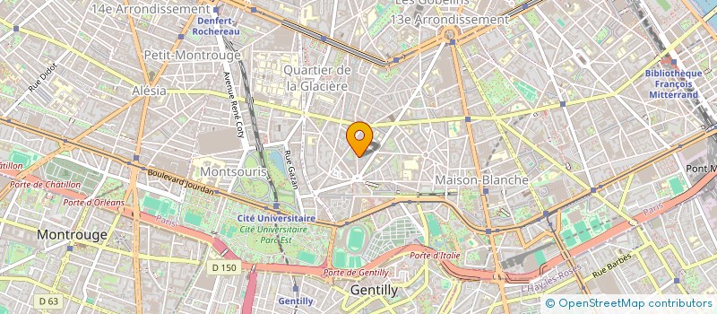 localisation de l'entreprise ASS INTER COMMUN CONS ECHANG FORMAT ETUD  PARIS