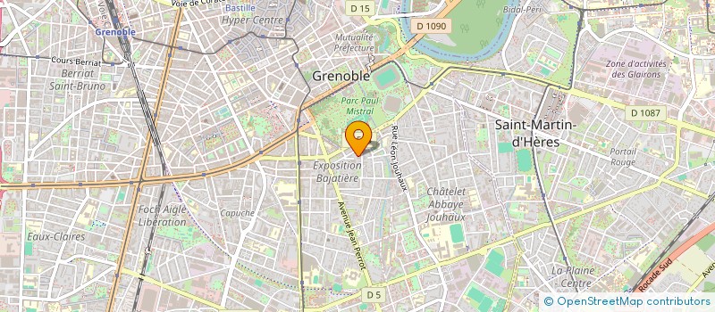 localisation de l'entreprise ASS INTER GENERATIONS LES DAUPHINS à GRENOBLE