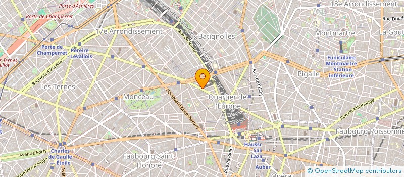 localisation de l'entreprise ASS INTER LAWYERS WORLD BE GOLF PLAYERS  PARIS