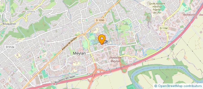 localisation de l'entreprise ASS INTER PAROISSIALE DU ST EYNARD  MEYLAN