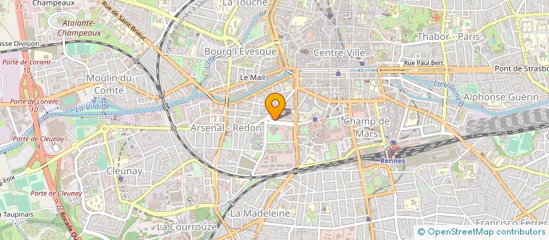 localisation de l'entreprise ASS INTERADMINISTRATIVE TOUR D'AUVERGNE à RENNES