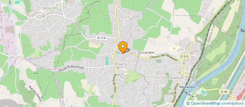 localisation de l'entreprise ASS INTERCOM ACCUEIL PETITE ENFANCE à CHARLY