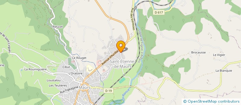 localisation de l'entreprise ASS INTERCOM AIDES FAMIL RURAL à MAURS