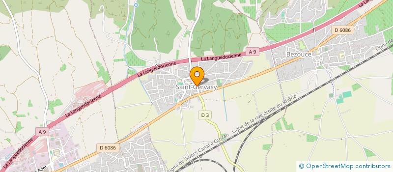localisation de l'entreprise ASS INTERCOM D'AIDE A DOMICILE à SAINT-GERVASY