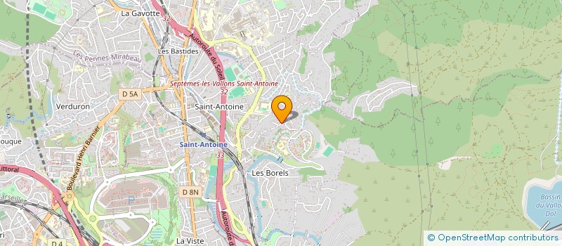 localisation de l'entreprise ASS INTERCOMMUNAUTAIRE SAVINOISE à MARSEILLE