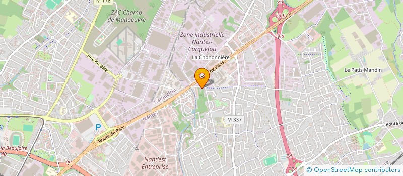 localisation de l'entreprise ASS INTERCONSUL DEVELOPPEM APPRENTISSAGE  SAINTE-LUCE-SUR-LOIRE