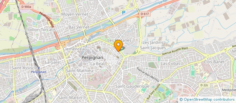 localisation de l'entreprise ASS INTERM PERPIG ROUSS EMPLOI DOMICILE à PERPIGNAN