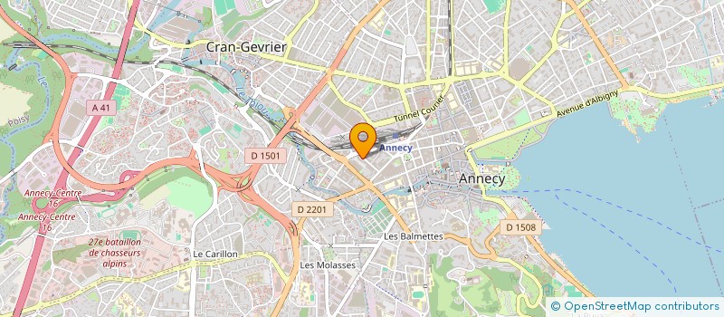 localisation de l'entreprise ASS INTERMED DOMICILE SERVICE HTE SAVOIE à ANNECY