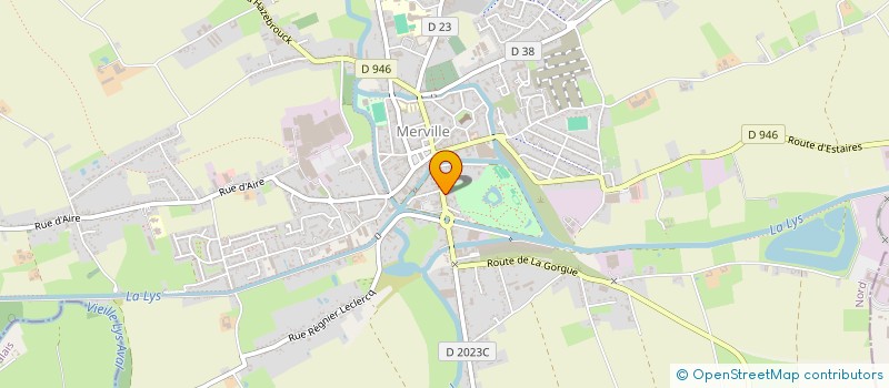 localisation de l'entreprise ASS INTERMED RELAI EMPLOI MERVILLE ENVIR à MERVILLE