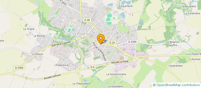 localisation de l'entreprise ASS INTERMED TRAVAIL EMPLOI INSERTION à LE POIRE-SUR-VIE