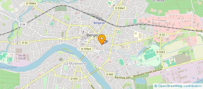 localisation de l'entreprise ASS INTERMEDIAIRE DEVELOPPEMENT EMPLOI à BERGERAC
