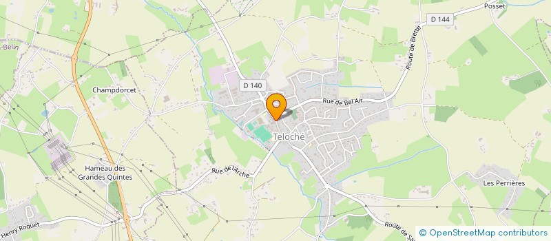 localisation de l'entreprise ASS INTERMEDIAIRE L ESPERANCE à TELOCHE